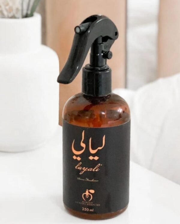 Marien Layali Fabric, Upholstery and Room Fragrance Spray | Floral & Fruity - 250ml