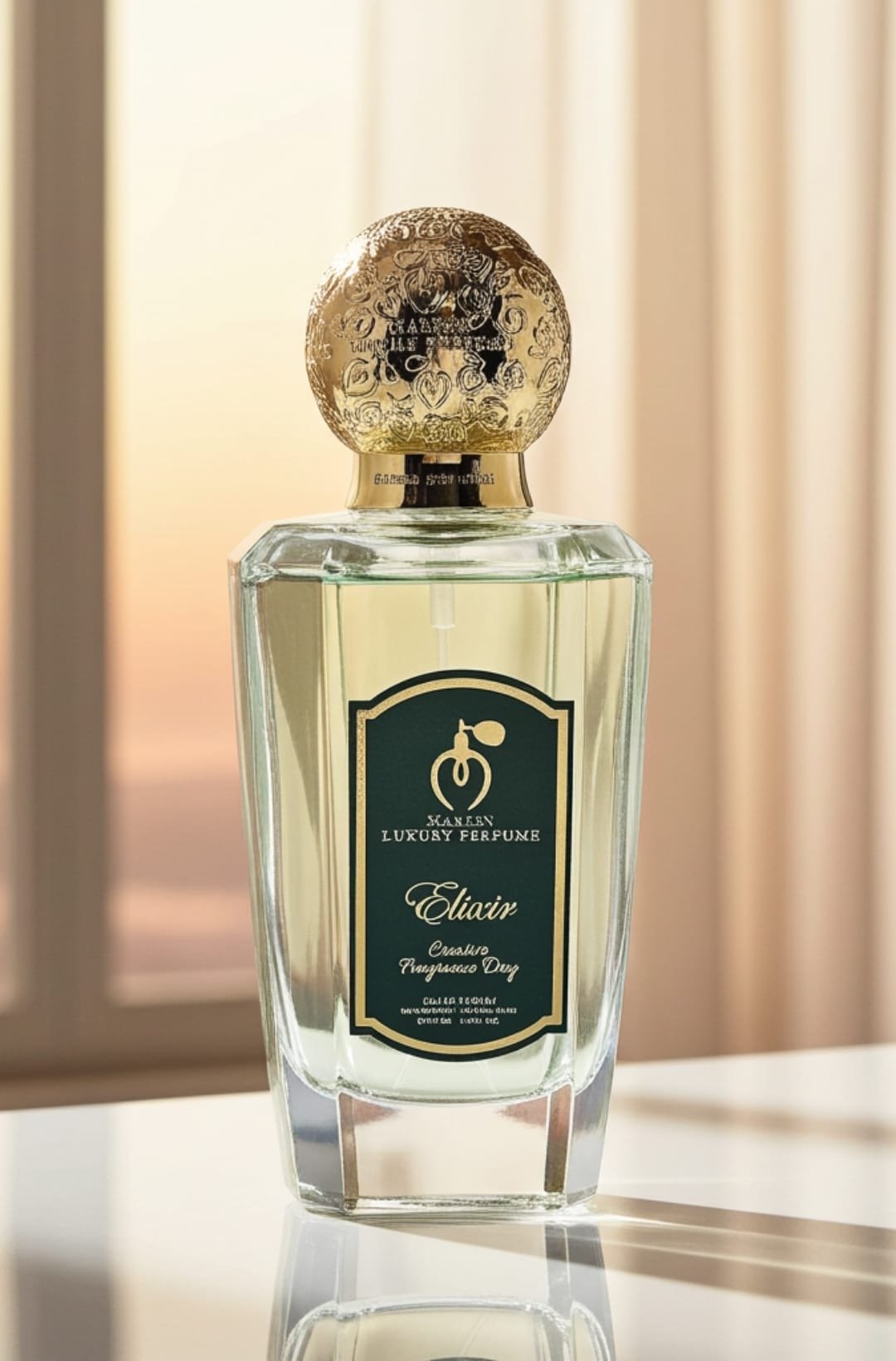 Marien Elixir Unisex Luxury Eau de Parfum | Fresh and Floral - 100ml